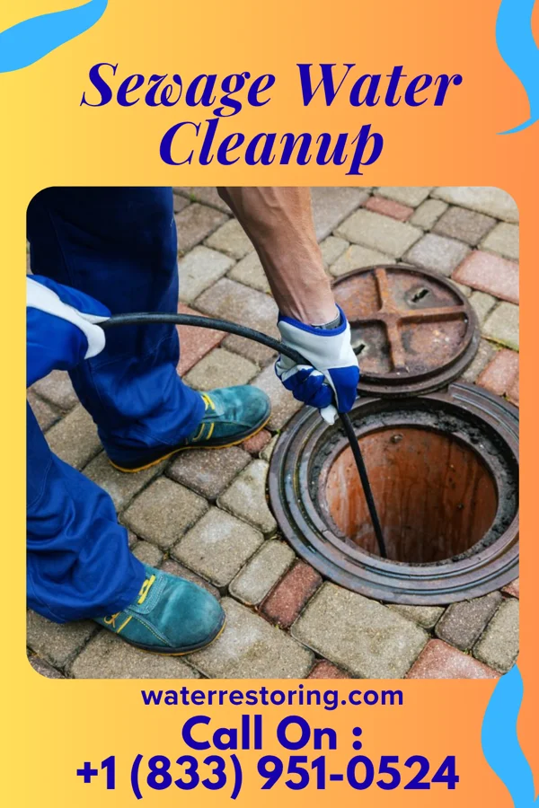 Sewage Water Cleanup in Iron Post, OK